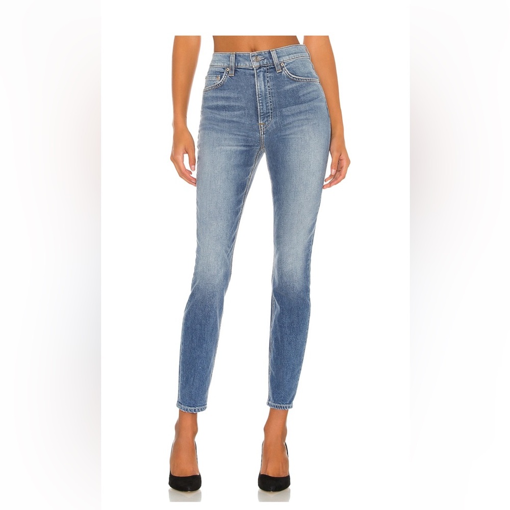 Grlfrnd Kendall High Rise Stretch Skinny in Liberty Island